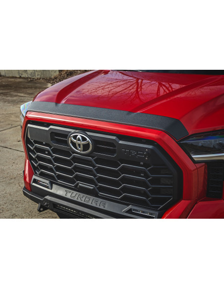 ROUGH COUNTRY Deflector Capo Negro Brillo | Toyota Tundra