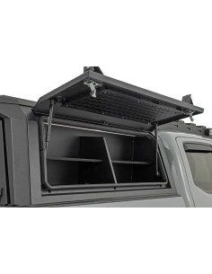 ROUGH COUNTRY Bed Cap Side Shelf Storage Bin | Passenger...
