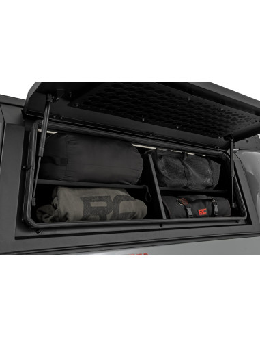 ROUGH COUNTRY Bed Cap Side Shelf Storage Bin |...