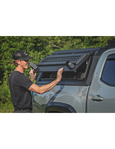 ROUGH COUNTRY Bed Cap Side Shelf Storage Bin |...