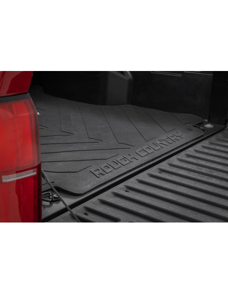 ROUGH COUNTRY Alfombrilla Caja 5' Logo RC | Toyota Tacoma