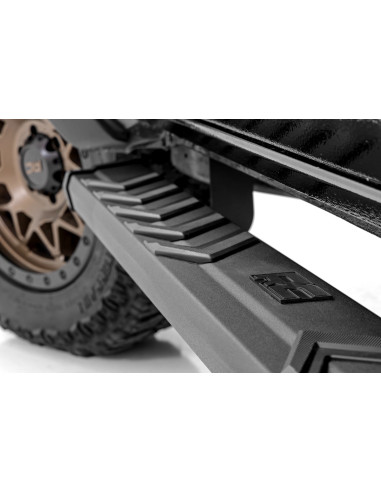 ROUGH COUNTRY BA2 Running Boards Side Step Bars...