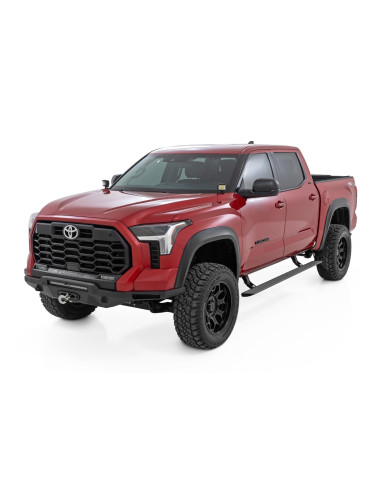 ROUGH COUNTRY Power Running Boards CrewMax |...
