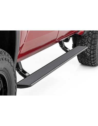 ROUGH COUNTRY Power Running Boards CrewMax |...