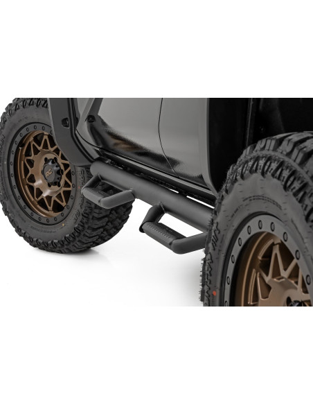 ROUGH COUNTRY Estriberas Nerf Cabina Completa | Toyota 4Runner
