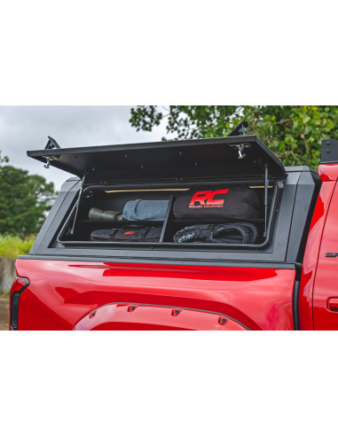 ROUGH COUNTRY Bed Cap Side Shelf Storage Bin...