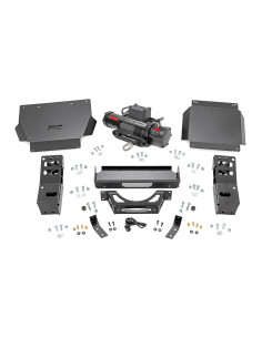ROUGH COUNTRY FXS Hidden Winch Mount + PRO9500S | Toyota...