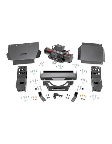 ROUGH COUNTRY FXS Hidden Winch Mount + PRO9500S...