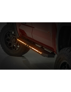 ROUGH COUNTRY AC2 RUNNING BOARDS Amber/White | Toyota... 2