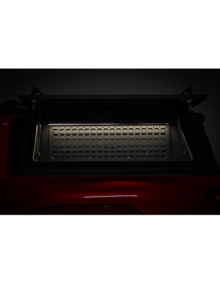 ROUGH COUNTRY Bed Cap MOLLE Side Storage Bin Driver Side | Toyota Tacoma