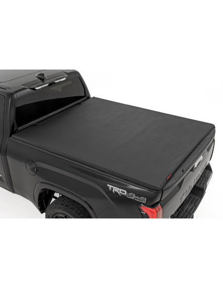 ROUGH COUNTRY LONA CAJA Tri-Fold Soft 6'7" | Toyota Tundra