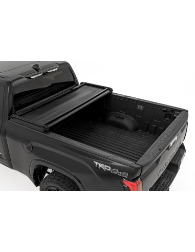 ROUGH COUNTRY Soft Tri-Fold Bed Cover 6'7" |...
