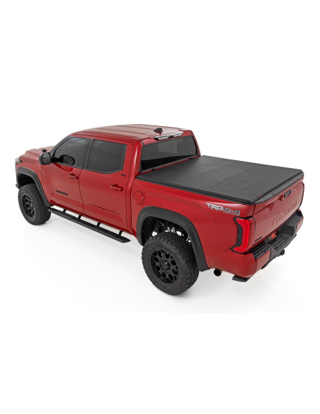 ROUGH COUNTRY LONA CAJA Plegable Soft Tri-Fold 5'7" | Toyota Tundra