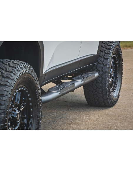 ROUGH COUNTRY ESTRIBERAS Ovaladas Negras | Toyota Land Cruiser