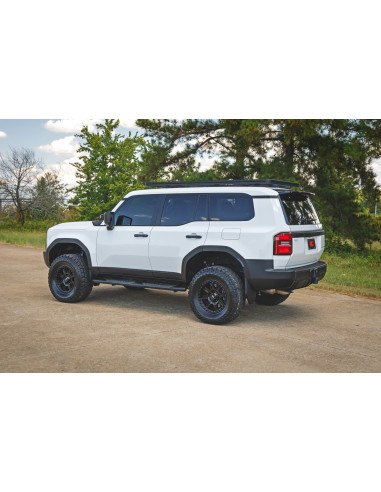 ROUGH COUNTRY Oval Nerf Steps Black | Toyota...