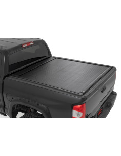 ROUGH COUNTRY Powered Retractable Bed Cover 5'7" | Toyota...