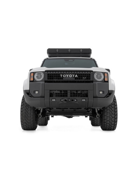 ROUGH COUNTRY FXS Hidden Winch Mount Yellow Fog | Toyota Land Cruiser