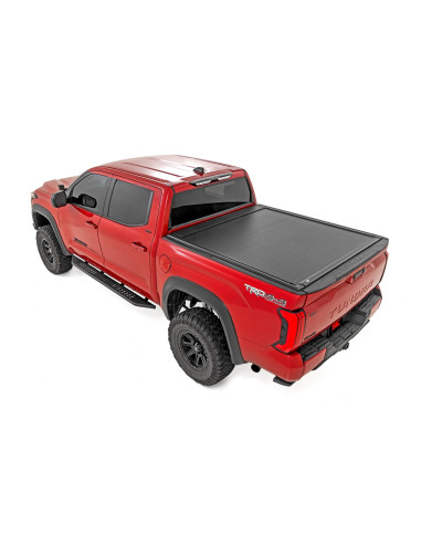 ROUGH COUNTRY Powered Retractable Bed Cover...