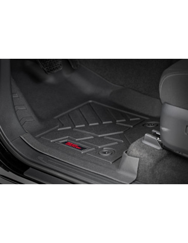 ROUGH COUNTRY Sure-Fit Floor Mats Front & Rear...