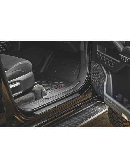 ROUGH COUNTRY Sure-Fit Floor Mats Front & Rear | Toyota 4Runner