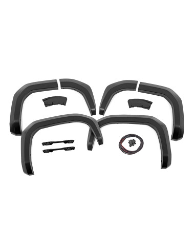 ROUGH COUNTRY ALETINES Sport Negro Brillo 202 |...