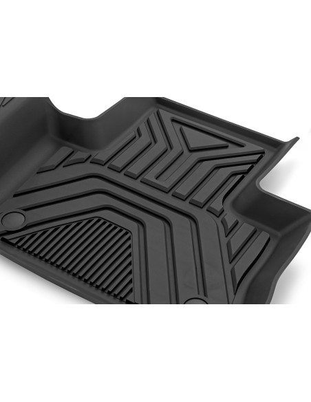 ROUGH COUNTRY Flex-Fit Floor Mats Front & Rear | Toyota RAV4