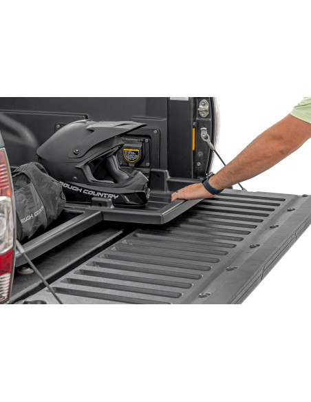 ROUGH COUNTRY Truck Bed Cargo Storage Tray | Chevrolet Colorado | GMC Canyon | Toyota Tacoma