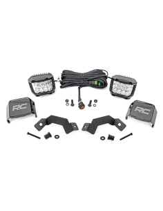 ROUGH COUNTRY LED Light Kit 3" OSRAM Ditch Mount | Toyota...