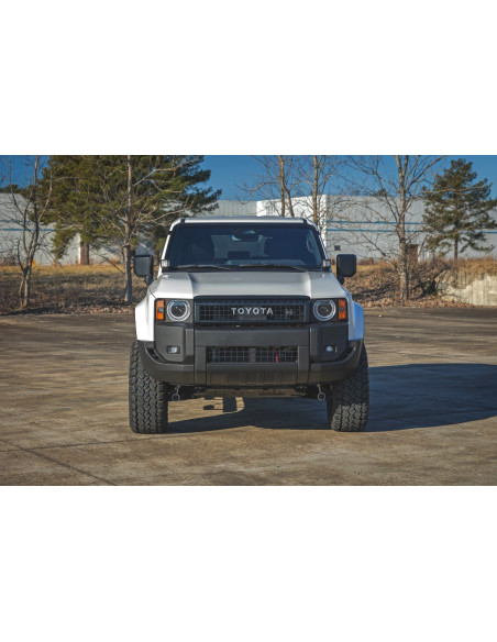ROUGH COUNTRY LED LIGHT KIT Ditch Mount 3.5" Black Series Amber DRL | Toyota Land Cruiser