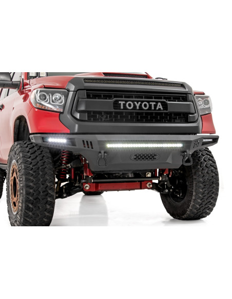 ROUGH COUNTRY PARAGOLPES Y PROTECCIONES Delantero Prerunner LED | Toyota Tundra