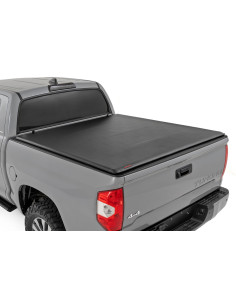 ROUGH COUNTRY Soft Roll Up Bed Cover 6'7 Bed | Toyota Tundra
