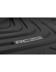 ROUGH COUNTRY Flex-Fit Floor Mats Front & Rear | Toyota... 2