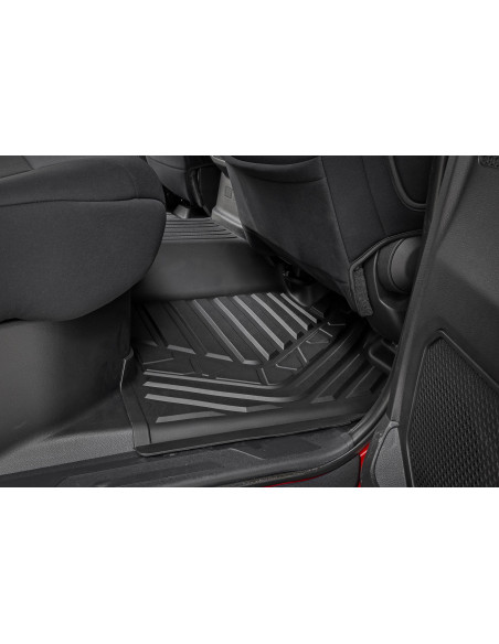 ROUGH COUNTRY Alfombrillas Flex-Fit Delanteras y Traseras | Toyota Tundra CrewMax