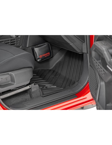 ROUGH COUNTRY Flex-Fit Floor Mats Front |...
