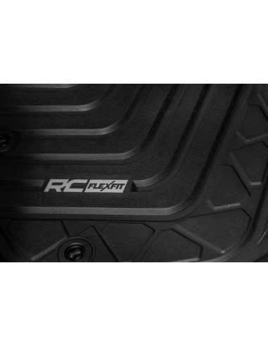 ROUGH COUNTRY Flex-Fit Floor Mats Front |...