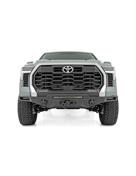 ROUGH COUNTRY Paragolpes Delantero Hibrido [Cabrestante 12000S + LED] | Toyota Tundra