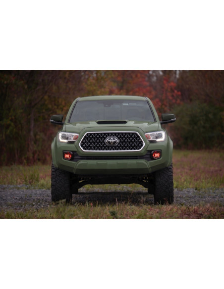 ROUGH COUNTRY Sport Fender Flares 6V7 Army Green | Toyota Tacoma
