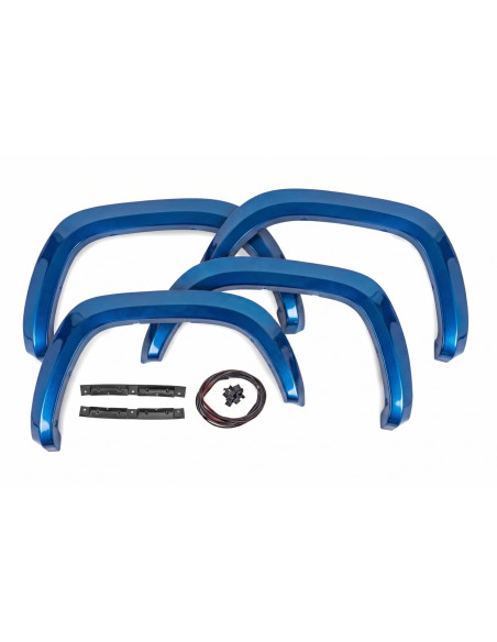 ROUGH COUNTRY Sport Fender Flares 8W7 Blue Crush | Toyota Tacoma