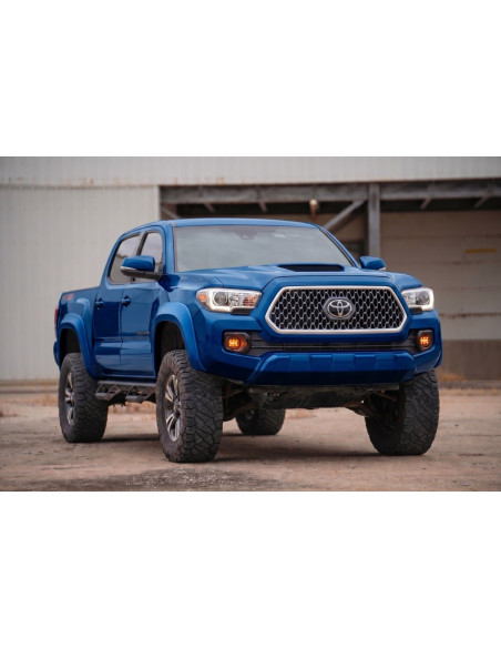ROUGH COUNTRY Sport Fender Flares 8W7 Blue Crush | Toyota Tacoma