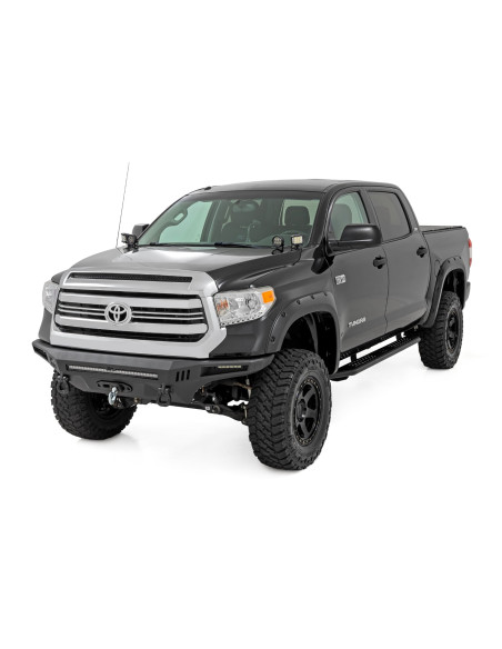 ROUGH COUNTRY OV2 RUNNING BOARDS Crew Cab | Toyota Tundra