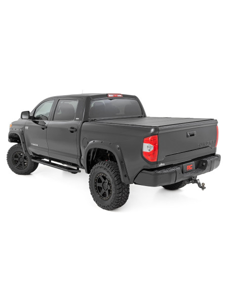 ROUGH COUNTRY OV2 RUNNING BOARDS Crew Cab | Toyota Tundra