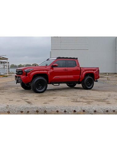 ROUGH COUNTRY ROOF RACK with 40" Black LED Bar...