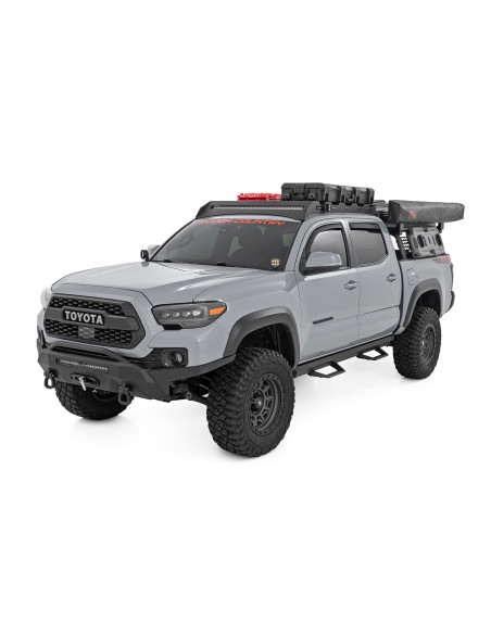 ROUGH COUNTRY ESTRIBERAS SRL2 Aluminio Ajustables | Toyota Tacoma Cabina Doble