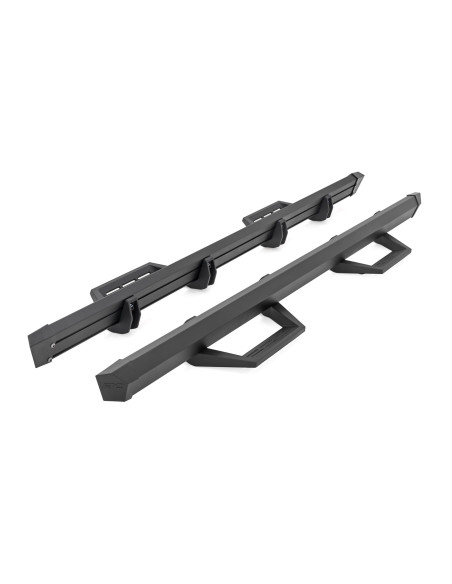 ROUGH COUNTRY SRL2 Adjustable Aluminum Side Steps | Toyota Tacoma Double Cab