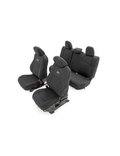 ROUGH COUNTRY Seat Covers Front & Rear Double Cab |...
