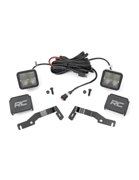 ROUGH COUNTRY ILUMINACION LED en Columna A Spot 2" | Toyota Tacoma
