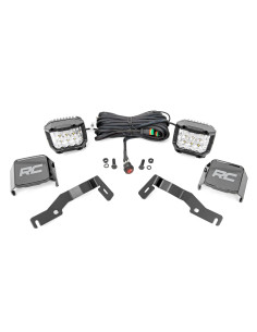 ROUGH COUNTRY Iluminacion LED 3" OSRAM en Columna A Wide... 2