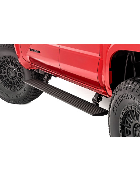 ROUGH COUNTRY ESTRIBERAS Electricas Doble Motor | Toyota Tacoma Cabina Doble
