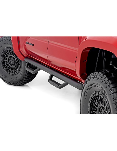 ROUGH COUNTRY Nerf Steps Cab Length | Toyota Tacoma Double Cab