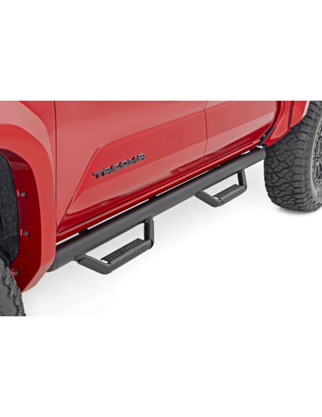 ROUGH COUNTRY Estriberas Nerf Steps Cabina Completa | Toyota Tacoma Cabina Doble